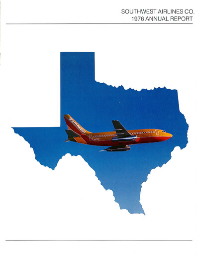 Thumbnail Southwest Airlines Annual Report 1976