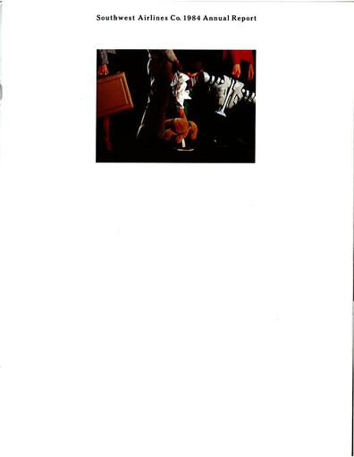 Thumbnail Southwest Airlines Annual Report 1984