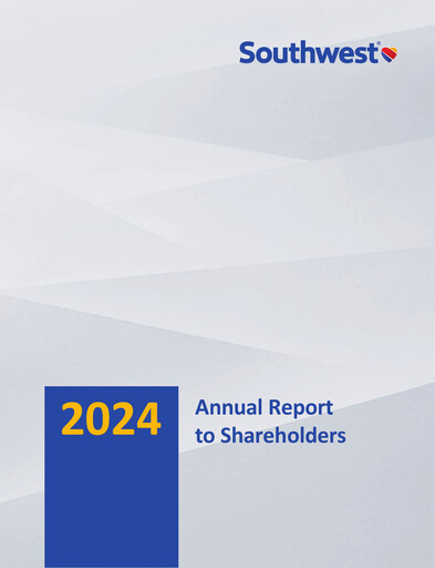 Thumbnail Southwest Airlines Annual Report 2024