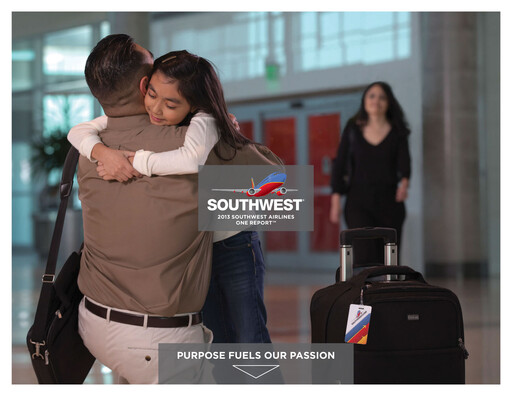 Thumbnail Southwest Airlines ESG Report 2013
