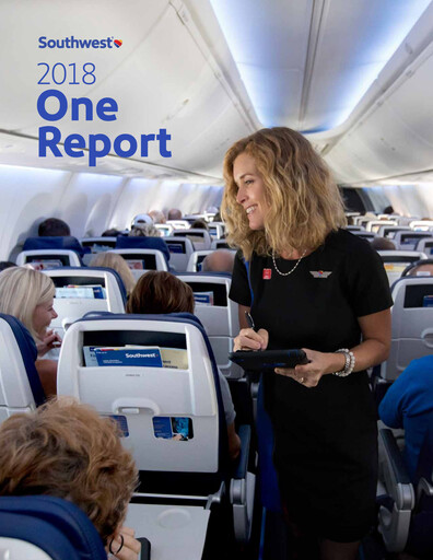 Thumbnail Southwest Airlines ESG Report 2018