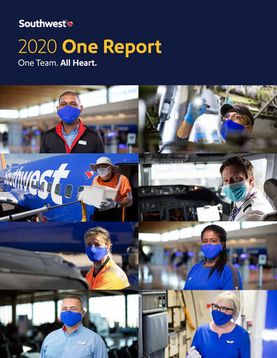 Thumbnail Southwest Airlines ESG Report 2020