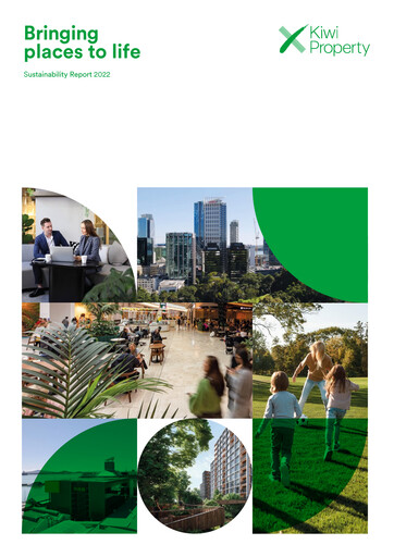 Miniature Kiwi Property Rapport de durabilité 2022