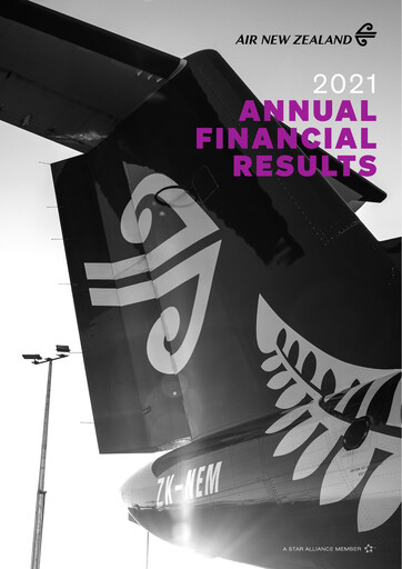 Thumbnail Air New Zealand
 Financial Statement 2021