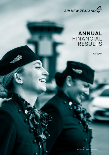 Thumbnail Air New Zealand
 Financial Statement 2022