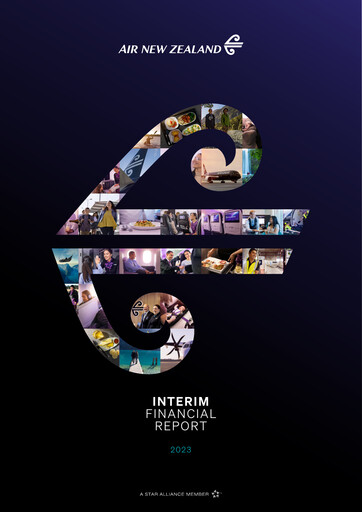Thumbnail Air New Zealand
 Half-year Report 2023-h1