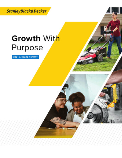 Thumbnail Stanley Black & Decker

 Annual Report 2021