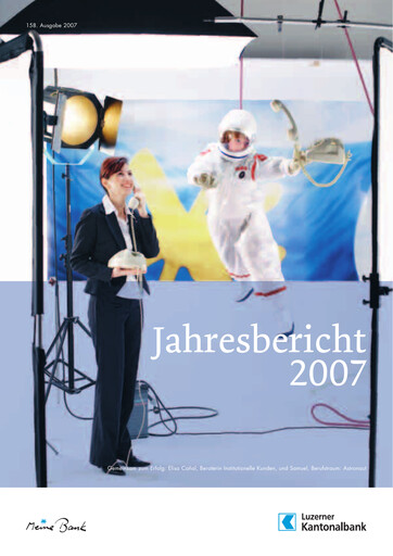 Thumbnail Luzerner Kantonalbank Annual Report 2007