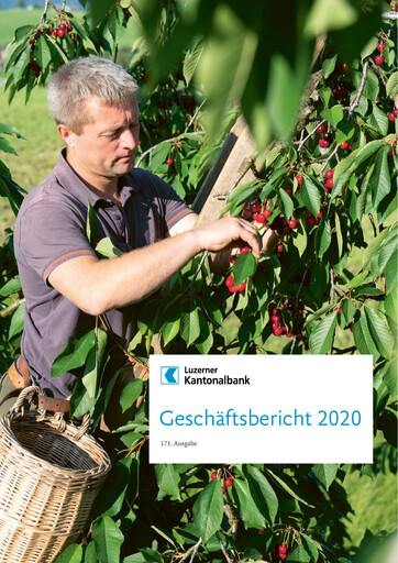 Vorschaubild Luzerner Kantonalbank Jahresbericht 2020