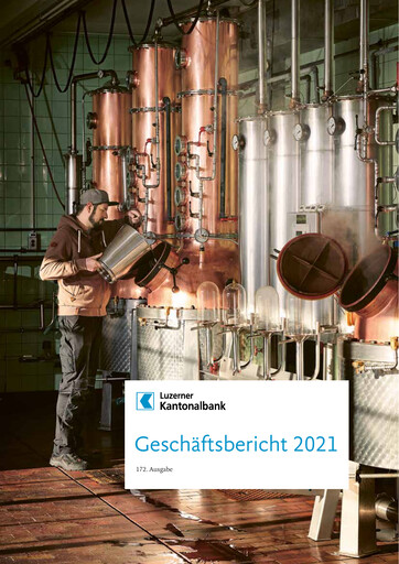 Vorschaubild Luzerner Kantonalbank Jahresbericht 2021