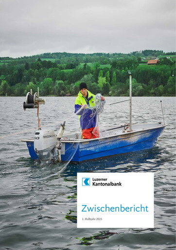 Miniature Luzerner Kantonalbank Rapport semestriel 2021-h1