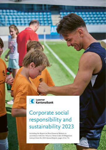 Vorschaubild Luzerner Kantonalbank Nachhaltigkeitsbericht 2023