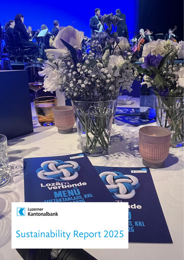 Thumbnail Luzerner Kantonalbank Sustainability Report 2025
