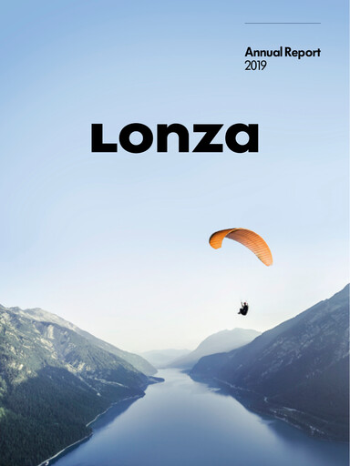 Miniature Lonza Rapport annuel 2019
