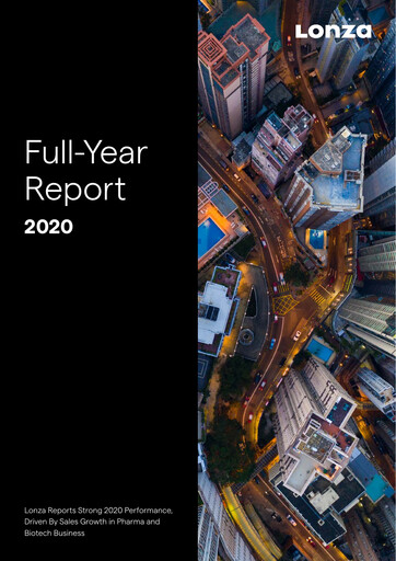 Thumbnail Lonza Financial Report 2020