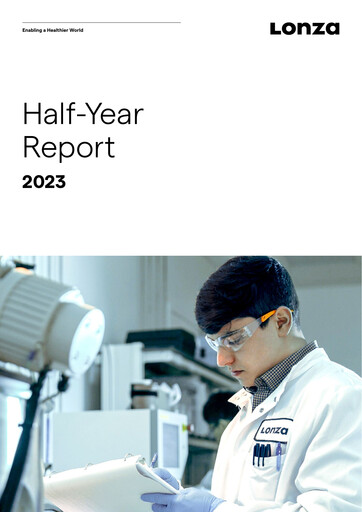 Thumbnail Lonza Half-year Report 2023-h1