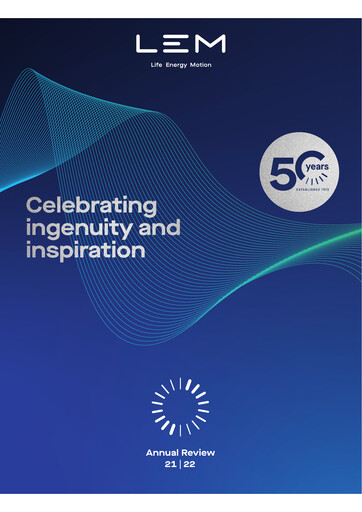 Miniature LEM Holding Rapport annuel 2021-2022