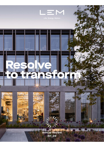 Miniature LEM Holding Rapport annuel 2022-2023