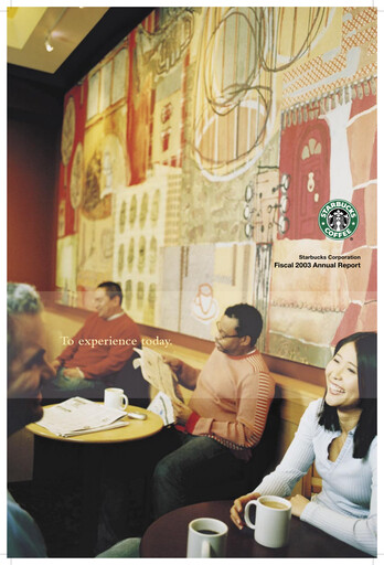 Thumbnail Starbucks Annual Report 2003