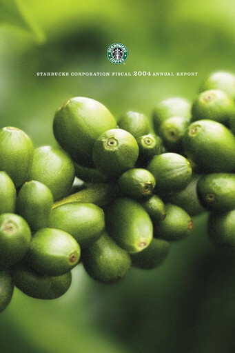 Thumbnail Starbucks Annual Report 2004