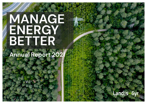 Miniature Landis+Gyr Rapport annuel 2021