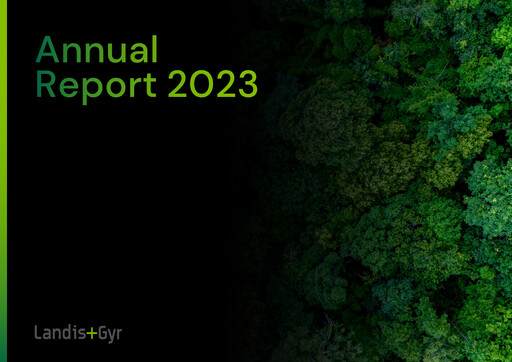 Miniature Landis+Gyr Rapport annuel 2023