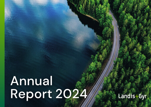 Miniature Landis+Gyr Rapport annuel 2024