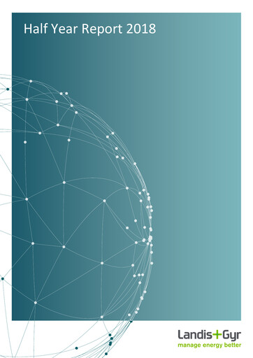 Thumbnail Landis+Gyr Half-year Report 2018-h1