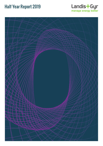 Thumbnail Landis+Gyr Half-year Report 2019-h1