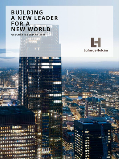 Thumbnail Holcim Group Annual Report 2015