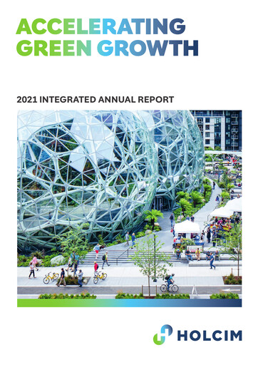 Thumbnail Holcim Group Annual Report 2021