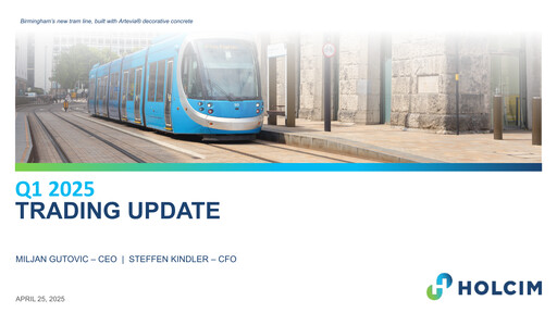 Thumbnail Holcim Group Quarterly Report 2025-q1