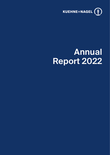 Thumbnail Kühne + Nagel
 Annual Report 2022