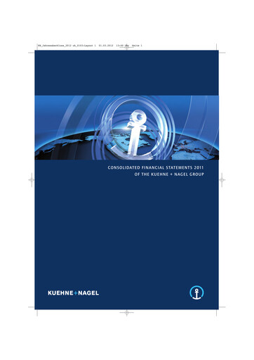 Vorschaubild Kühne + Nagel
 Finanzmitteilung 2011
