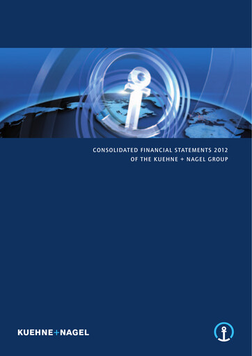 Vorschaubild Kühne + Nagel
 Finanzmitteilung 2012