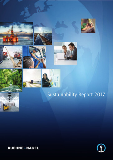 Thumbnail Kühne + Nagel
 Sustainability Report 2017