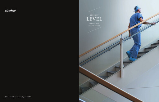 Thumbnail Stryker Corporation Annual Report 2010