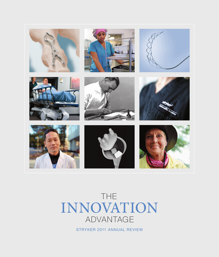 Thumbnail Stryker Corporation Annual Report 2011