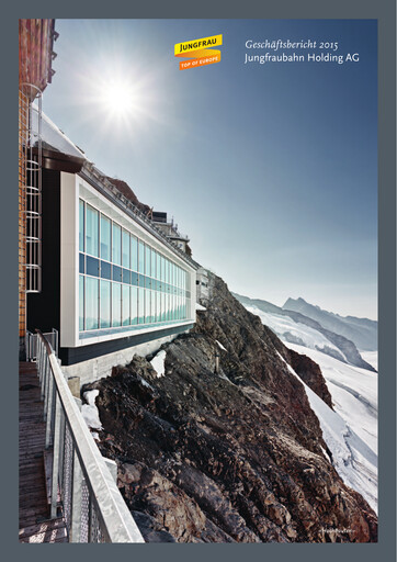 Thumbnail Jungfraubahn Holding AG Annual Report 2015