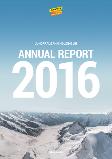Thumbnail Jungfraubahn Holding AG Annual Report 2016