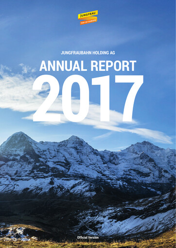 Thumbnail Jungfraubahn Holding AG Annual Report 2017
