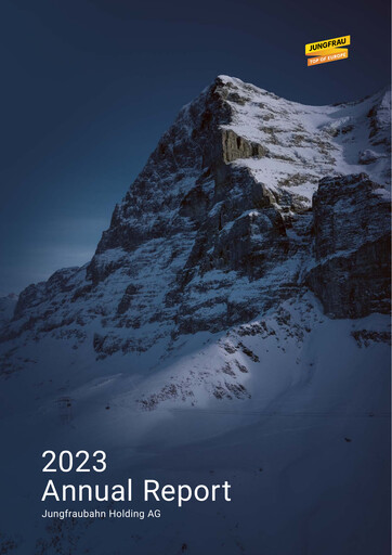 Thumbnail Jungfraubahn Holding AG Annual Report 2023