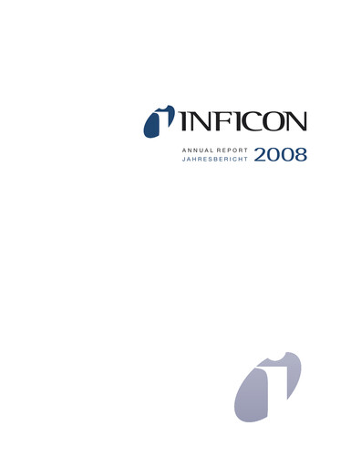 Thumbnail INFICON Annual Report 2008