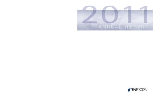 Thumbnail INFICON Annual Report 2011