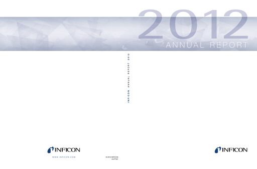 Thumbnail INFICON Annual Report 2012