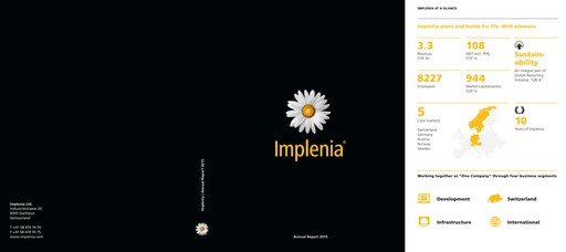 Thumbnail Implenia AG Annual Report 2015