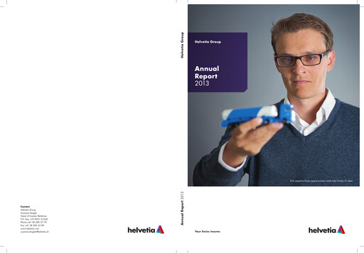 Vorschaubild Helvetia Holding Jahresbericht 2013