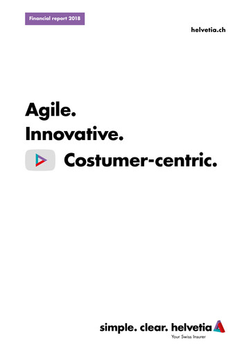 Thumbnail Helvetia Holding Financial Report 2018