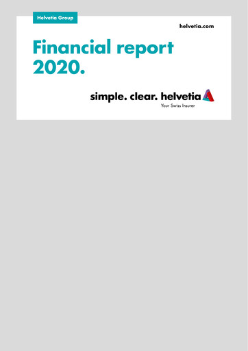 Thumbnail Helvetia Holding Financial Report 2020