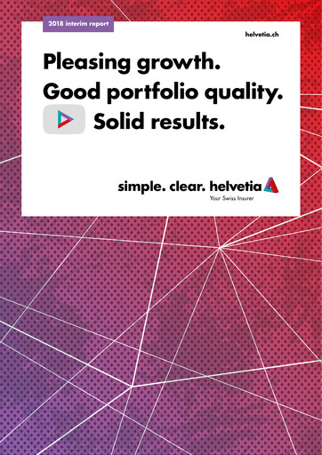 Thumbnail Helvetia Holding Half-year Report 2018-h1